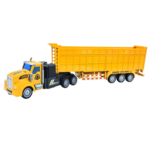 ماشین کنترلی تریلی بارکش Remote Control TRANSPORT TRUCK مقیاس 1:48_اسباب بازی